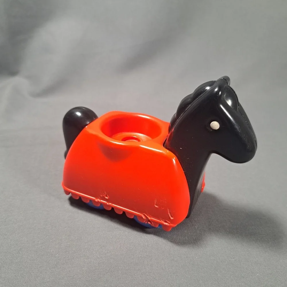 VTG Little Tikes Wee Waffle Castle Horse Toy Vehicle Retro Replacement Toddler